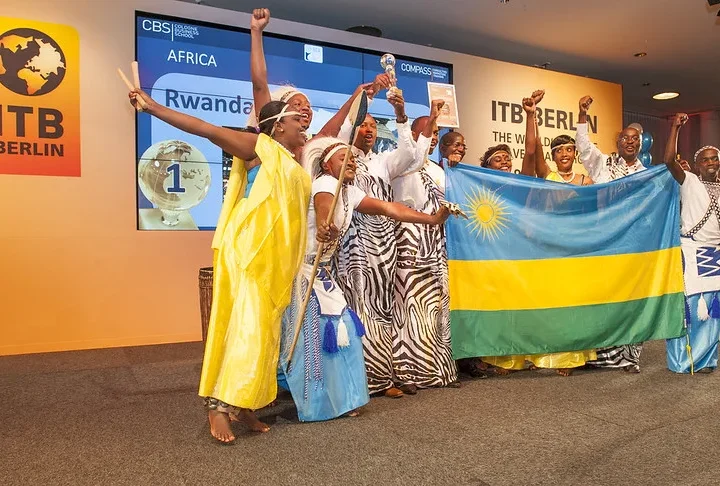 Rwanda voted best African Exhibitor at ITB - Rwanda gorilla safaris and tours.