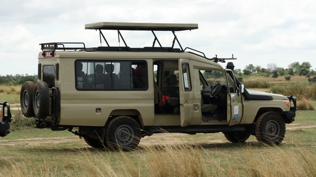 Game drive vehicles
