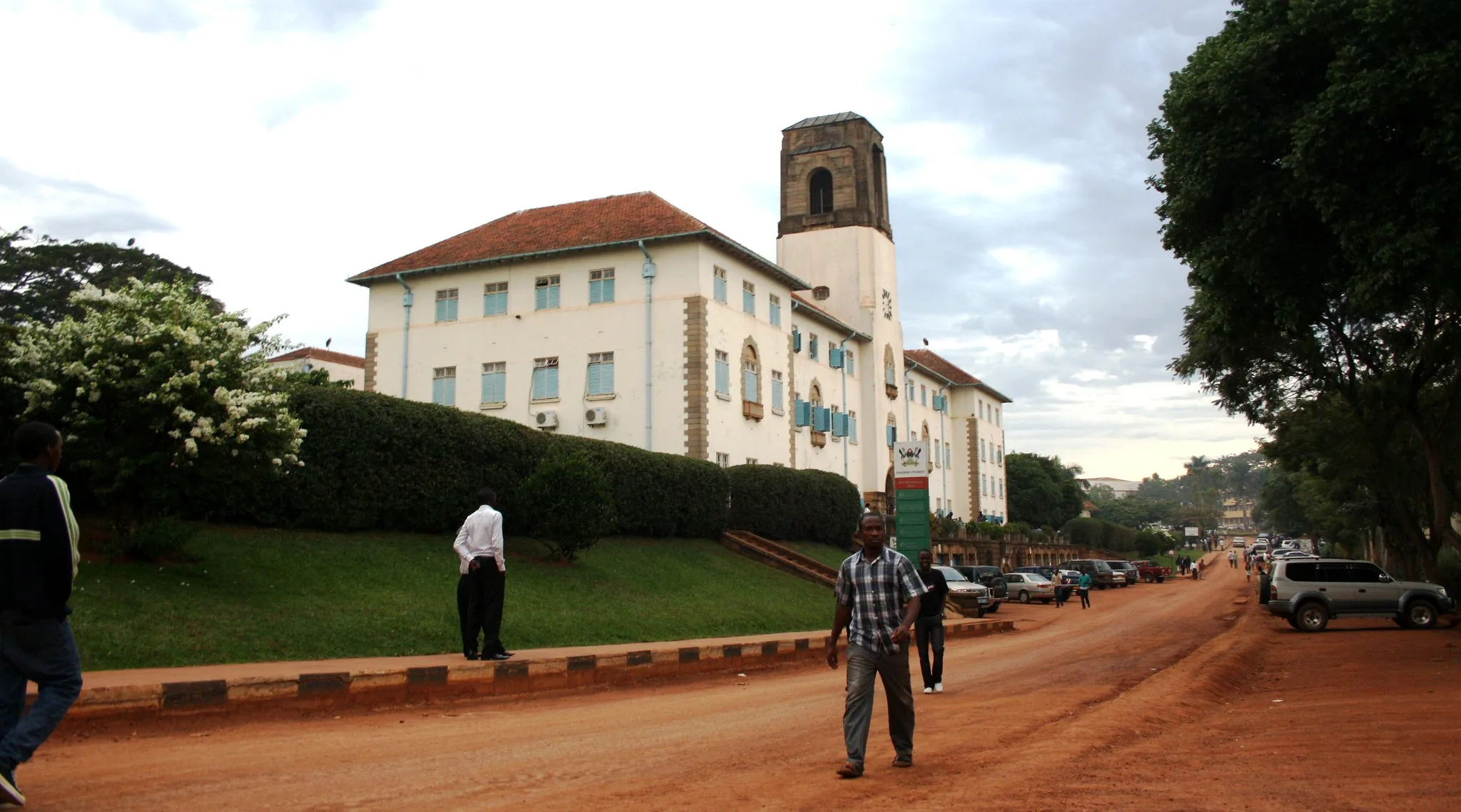 Visiting Makerere University