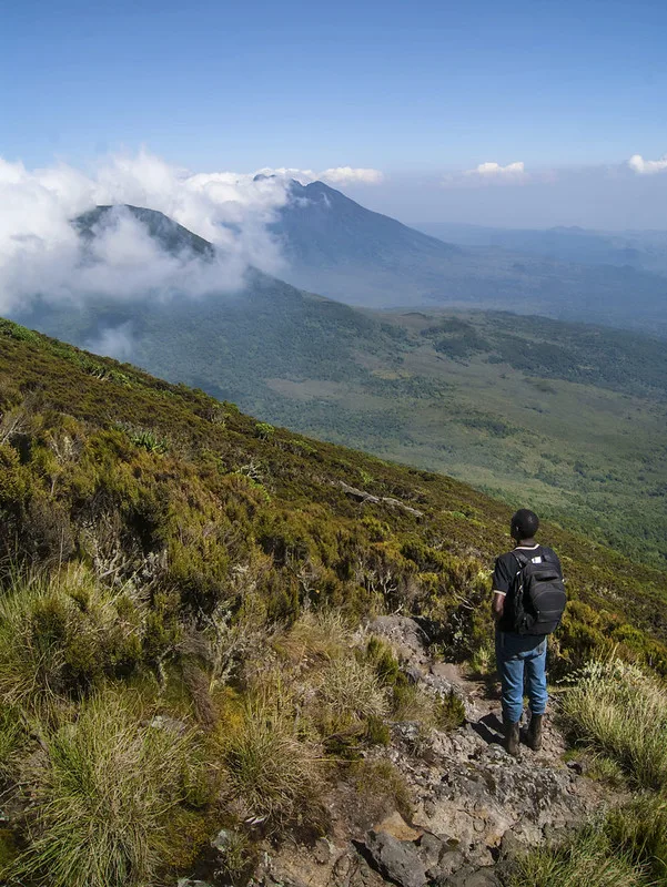 virunga ranges and water catchment