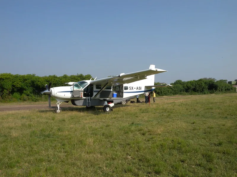 How to organize a flying safari to Mweya and Ishasha.