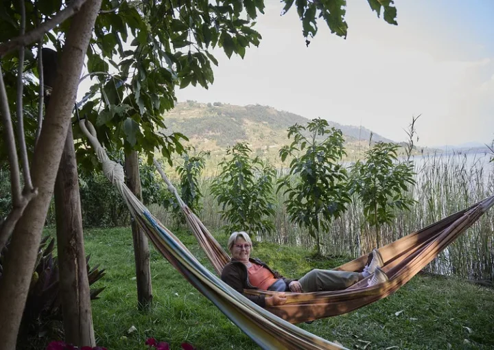 Lake Mutanda Resort.