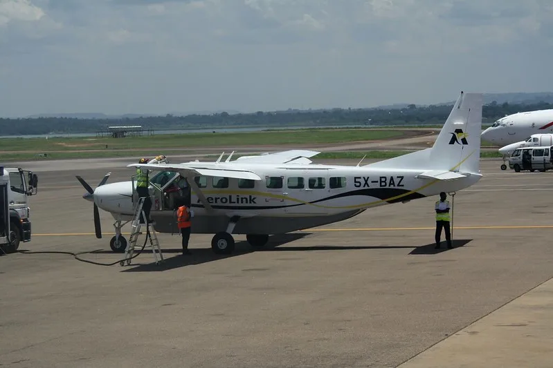 Organizing a flying safari to Nkuringo to see mountain gorillas