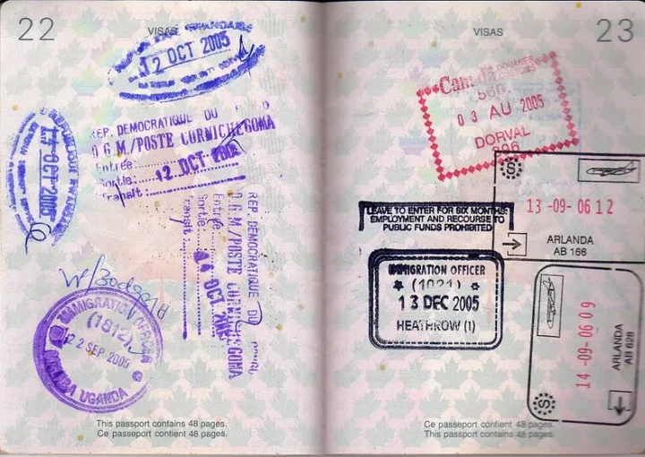 Tourist visa fees