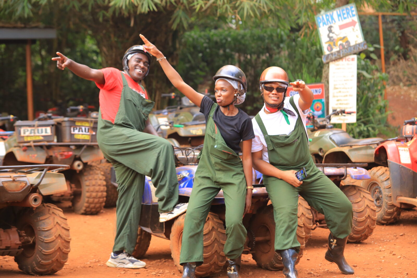 Quad biking in Jinja