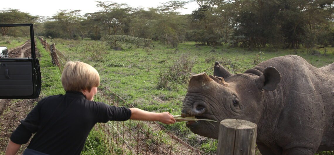 Traveling with children through Uganda