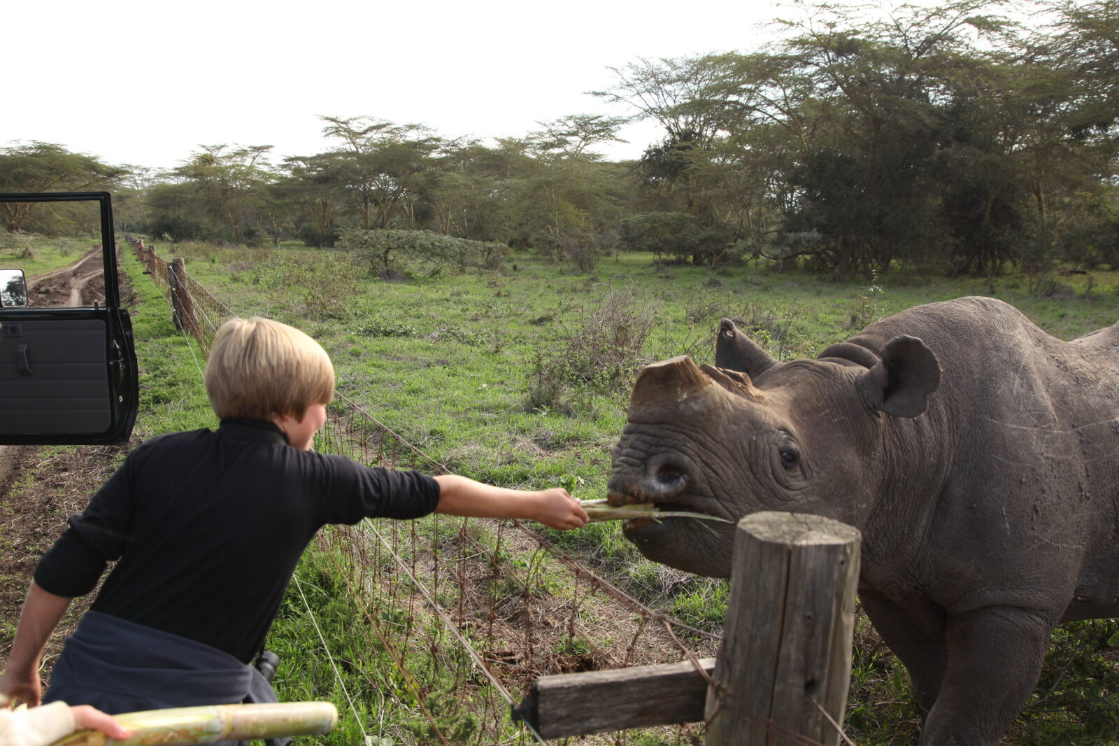 Traveling with children through Uganda