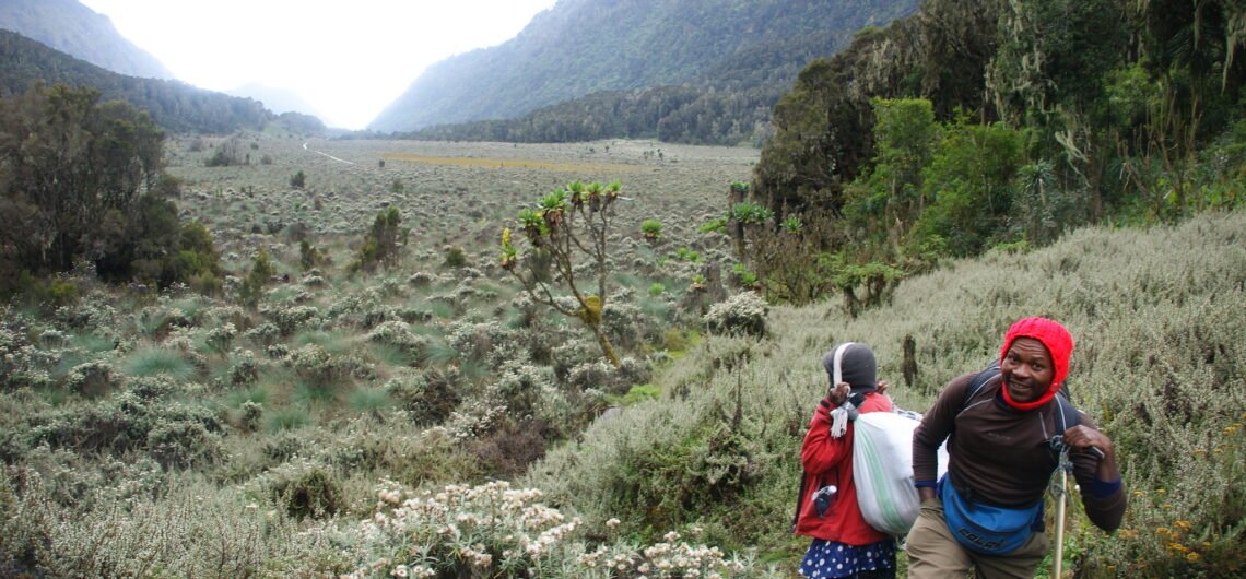 Climbing the Rwenzori Mountains