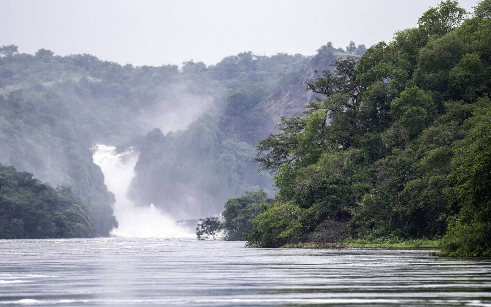 Visit the Top of the falls in Murchison Falls