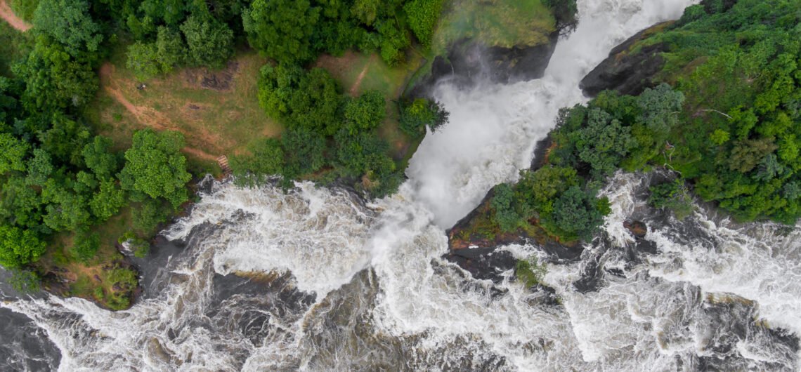 Aerial View of Murchison Falls